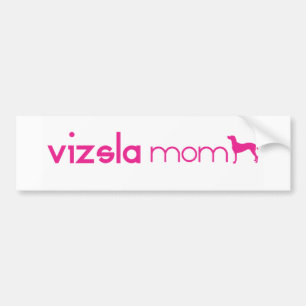 Vizsla Mum Bumper Sticker