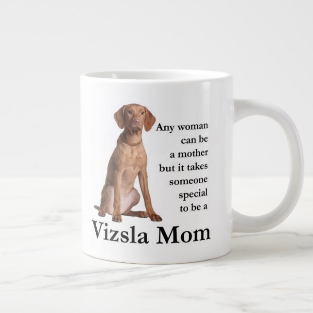 Vizsla Mum Jumbo Mug (Right)