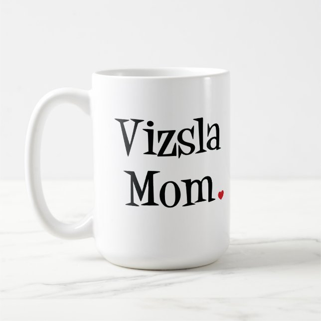 Vizsla Mum Mug (Left)