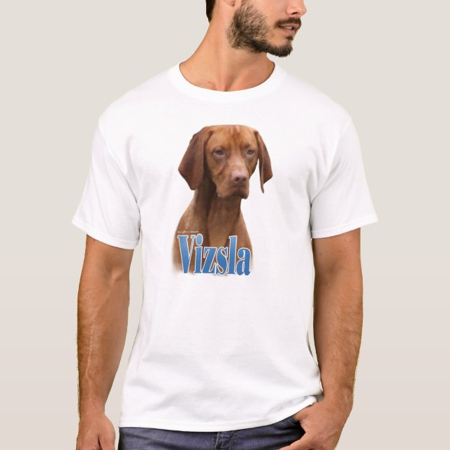 Vizsla Name T-Shirt (Front)