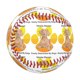 Vizsla Owner Easily Distracted By Dogs Baseball