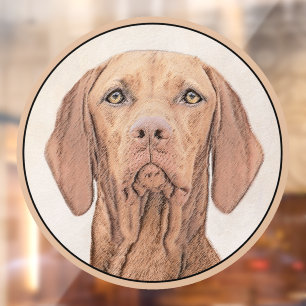 Vizsla Painting - Cute Original Dog Art