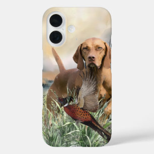 Vizsla & Pheasant iPhone 16 Case