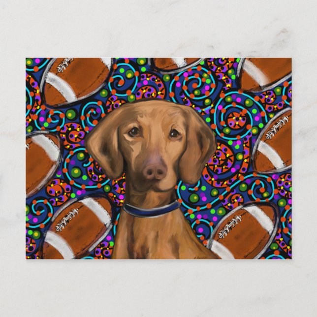 Vizsla Postcard (Front)