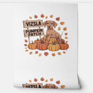 Vizsla Pumpkin Patch Dog Lovers Thanksgiving Hallo Wallpaper
