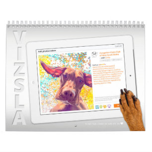 Vizsla Selfie Calendar