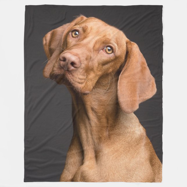 Vizsla Sporting Dog Fleece Blanket (Front)
