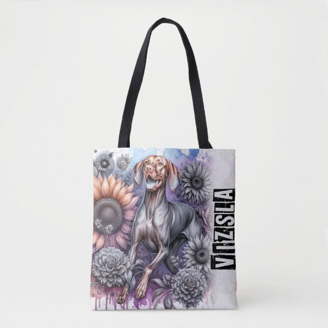 Vizsla Tote Bag (Front)