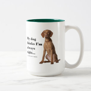 Vizsla v Wife Mug