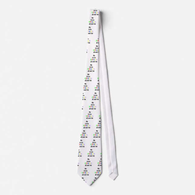 Vizsla Walks Design Tie (Front)