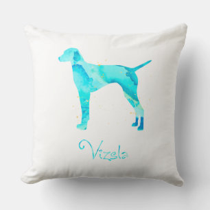 Vizsla Watercolor Design Cushion
