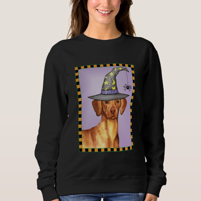 Vizsla Witch Sweatshirt (Front)