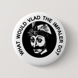 Vlad 6 Cm Round Badge