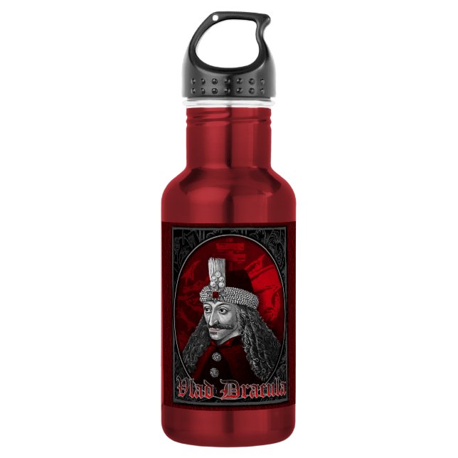 Vlad Dracula Gothic 532 Ml Water Bottle (Front)