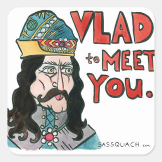 Vlad Square Sticker