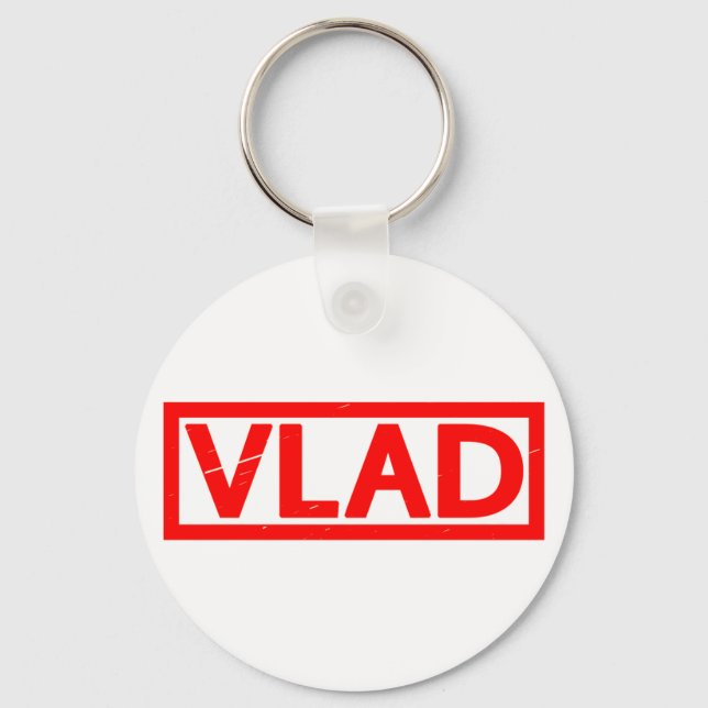 Vlad Stamp Key Ring (Front)