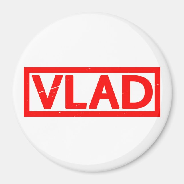 Vlad Stamp Magnet (Front)