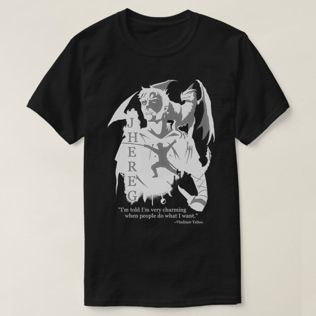 Vlad Taltos and Loiosh Jhereg Design Classic TShir T-Shirt (Design Front)