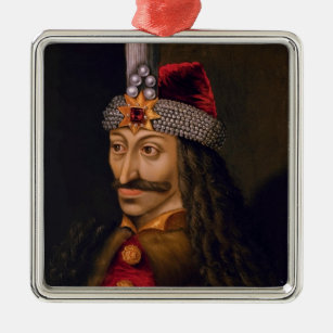 Vlad Tepes Dracula Impaler Voivode of Wallachia Metal Ornament