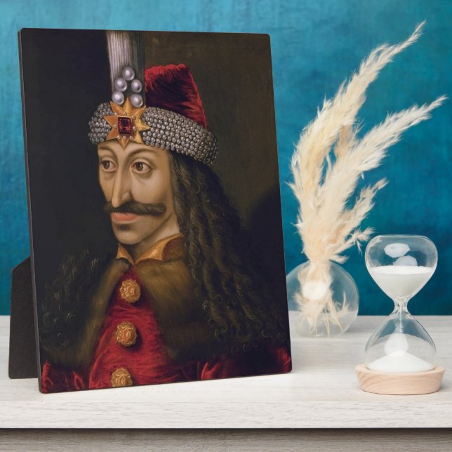 Vlad Tepes Dracula Impaler Voivode of Wallachia Plaque (Side)