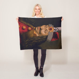 Vlad Tepes: Impaler, Dracula Dragon Prince Voivode Fleece Blanket