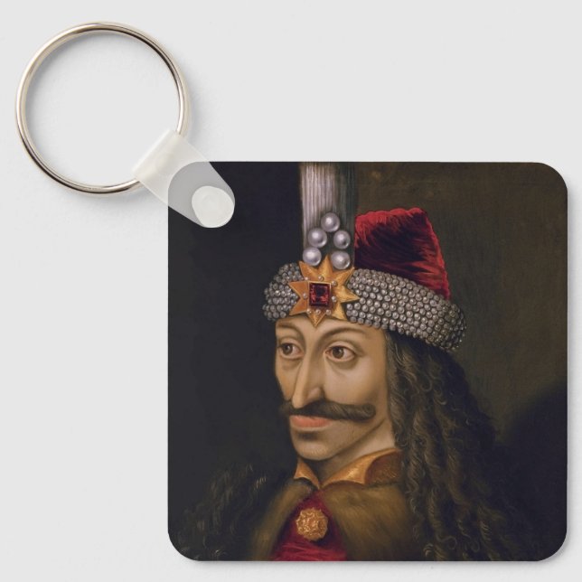 Vlad Tepes: Impaler, Dracula Dragon Prince Voivode Key Ring (Front)