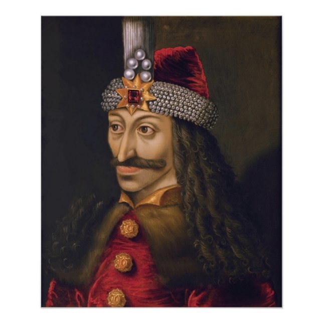 Vlad Tepes: Impaler, Dracula Dragon Prince Voivode Photo Print (Front)