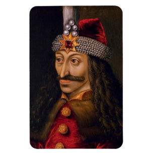 Vlad tepes Impaler Voivode portrait Dracula histor Magnet
