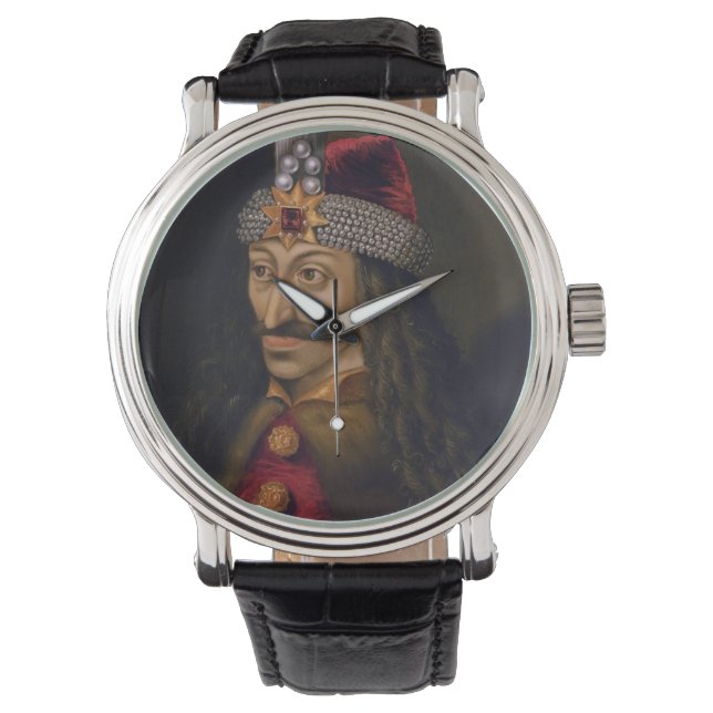 Vlad tepes Impaler Voivode portrait Dracula histor Watch (Front)