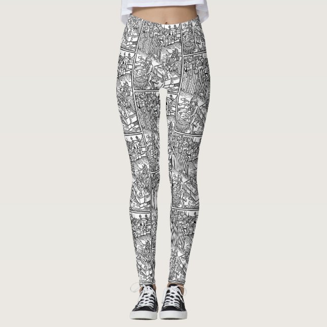 Vlad The Imapler (Dracula) Leggings (Front)