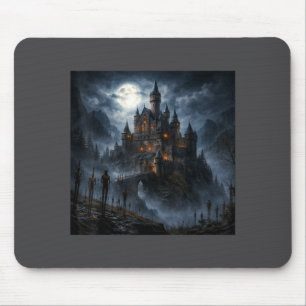 Vlad The Impaler Dark Medieval Castle Art Mouse Pad