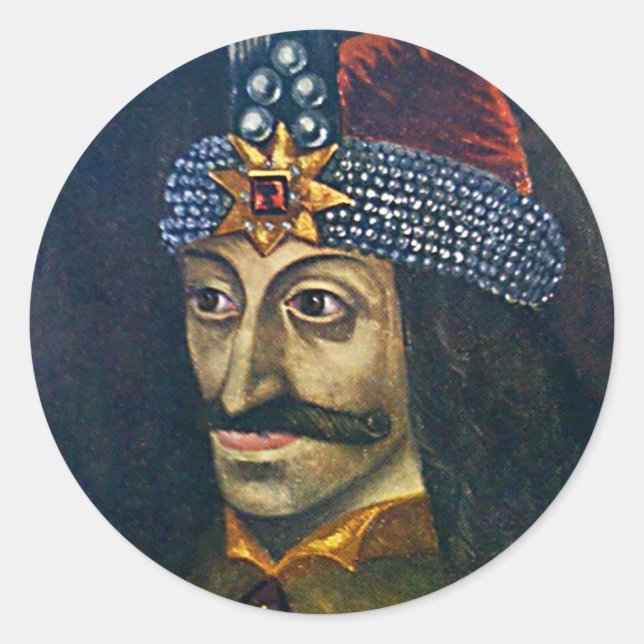 Vlad the Impaler (Dracula) Stickers (Front)