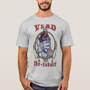Vlad the Inhaler Weed Vampire Humour Men's T-Shirt