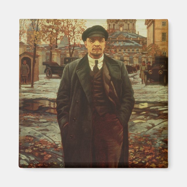 Vladimir Ilyich Lenin  at Smolny, c.1925 Magnet (Front)