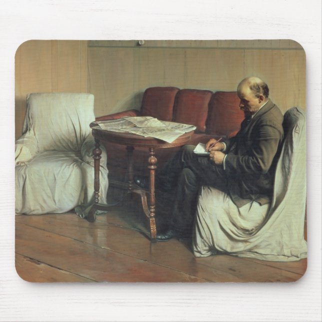 Vladimir Lenin  at Smolny, 1930 Mouse Pad (Front)