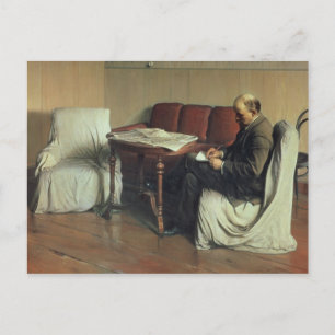 Vladimir Lenin  at Smolny, 1930 Postcard