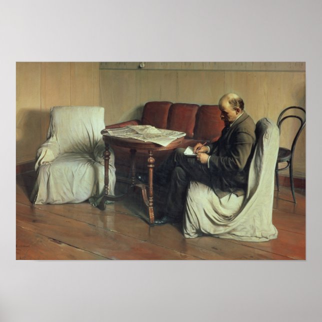 Vladimir Lenin  at Smolny, 1930 Poster (Front)