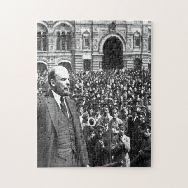 Vladimir Lenin Speech Jigsaw Puzzle (Vertical)