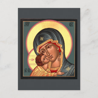 Vladimir Mother of God Prayer Card