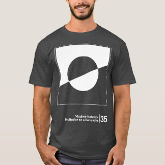 Vladimir Nabokov Minimalist Artwork Design T-Shirt