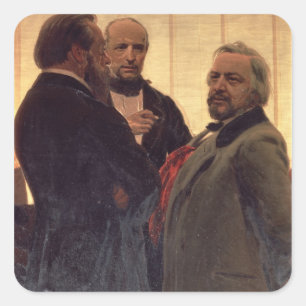 Vladimir Odoevsky Square Sticker