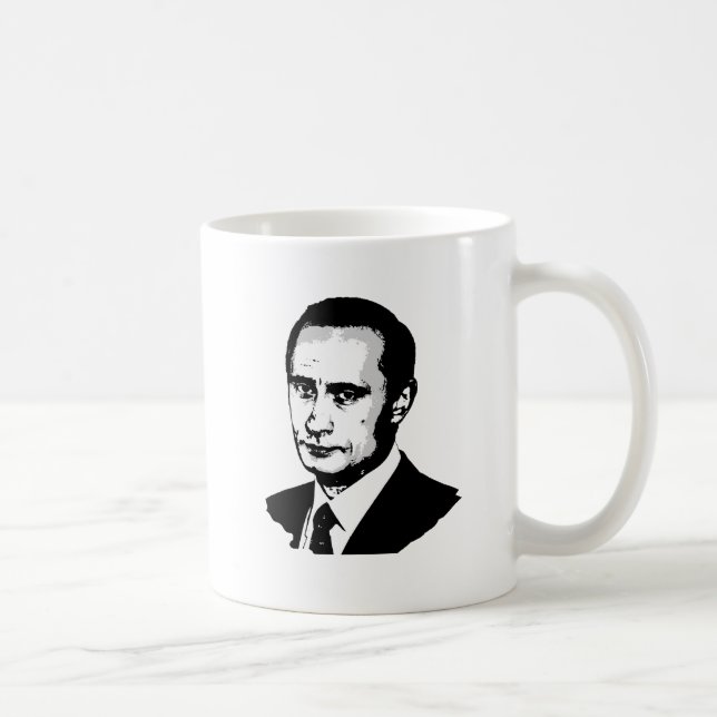 Vladimir Putin Coffee Mug (Right)
