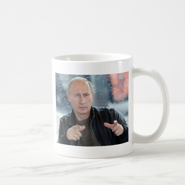 Vladimir Putin Coffee Mug (Right)