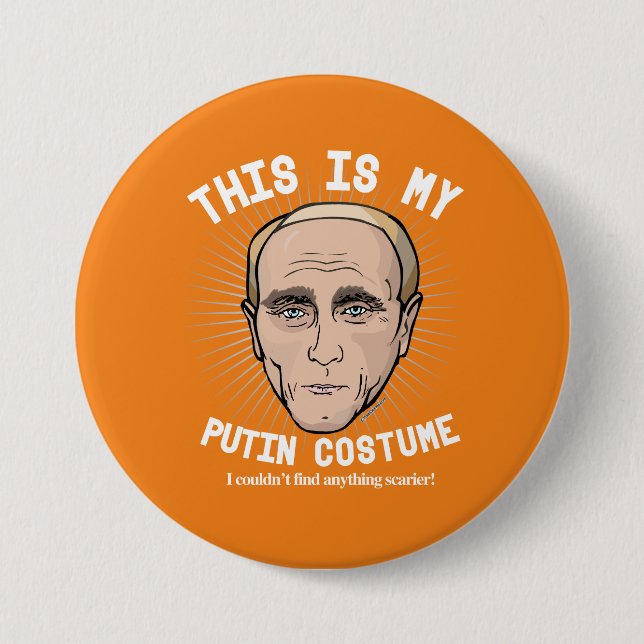 Vladimir Putin Halloween Costume - I couldn't find 7.5 Cm Round Badge (Front)