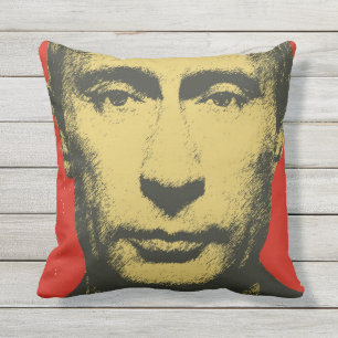 Vladimir Putin Outdoor Cushion