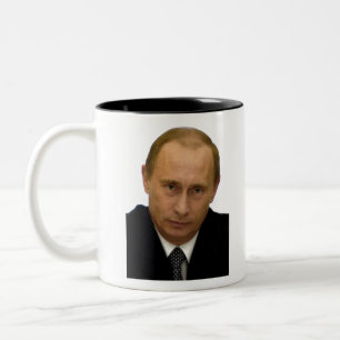 Vladimir Putin Two-Tone Coffee Mug