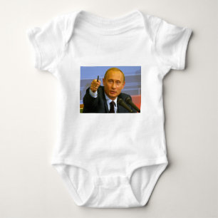 Vladimir Putin wants to give that man a cookie! Baby Bodysuit