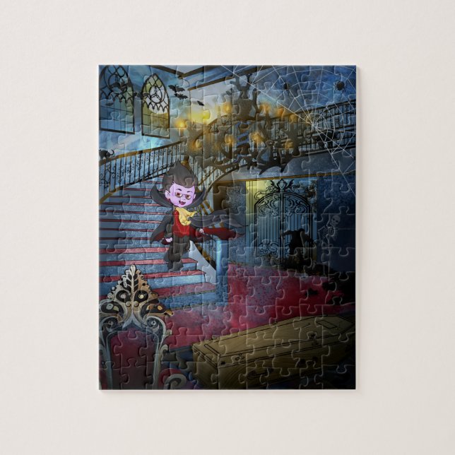 Vladimir the Vampire  Jigsaw Puzzle (Vertical)
