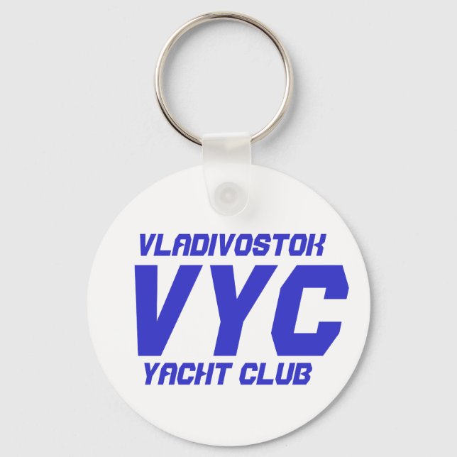 Vladivostok Yacht Club keychain (Front)