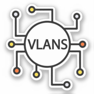 VLANs Networkers Sticker 
